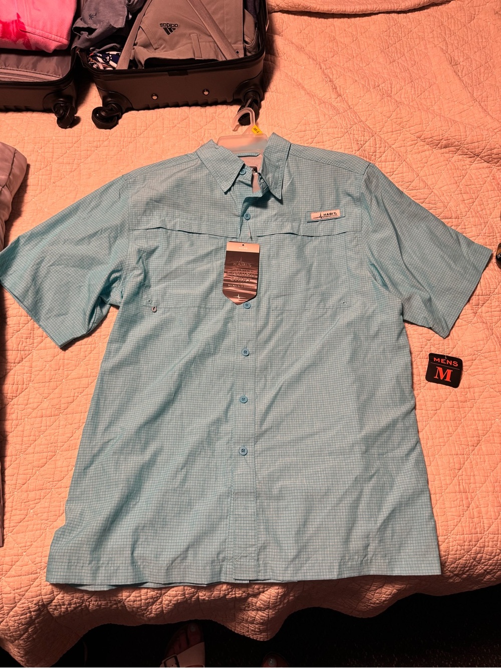 Habit Men’s Fishing Shirt | Size M | Brand New with Tags
